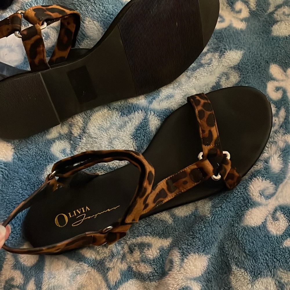 Leopard Sandals - Picture 3 of 3